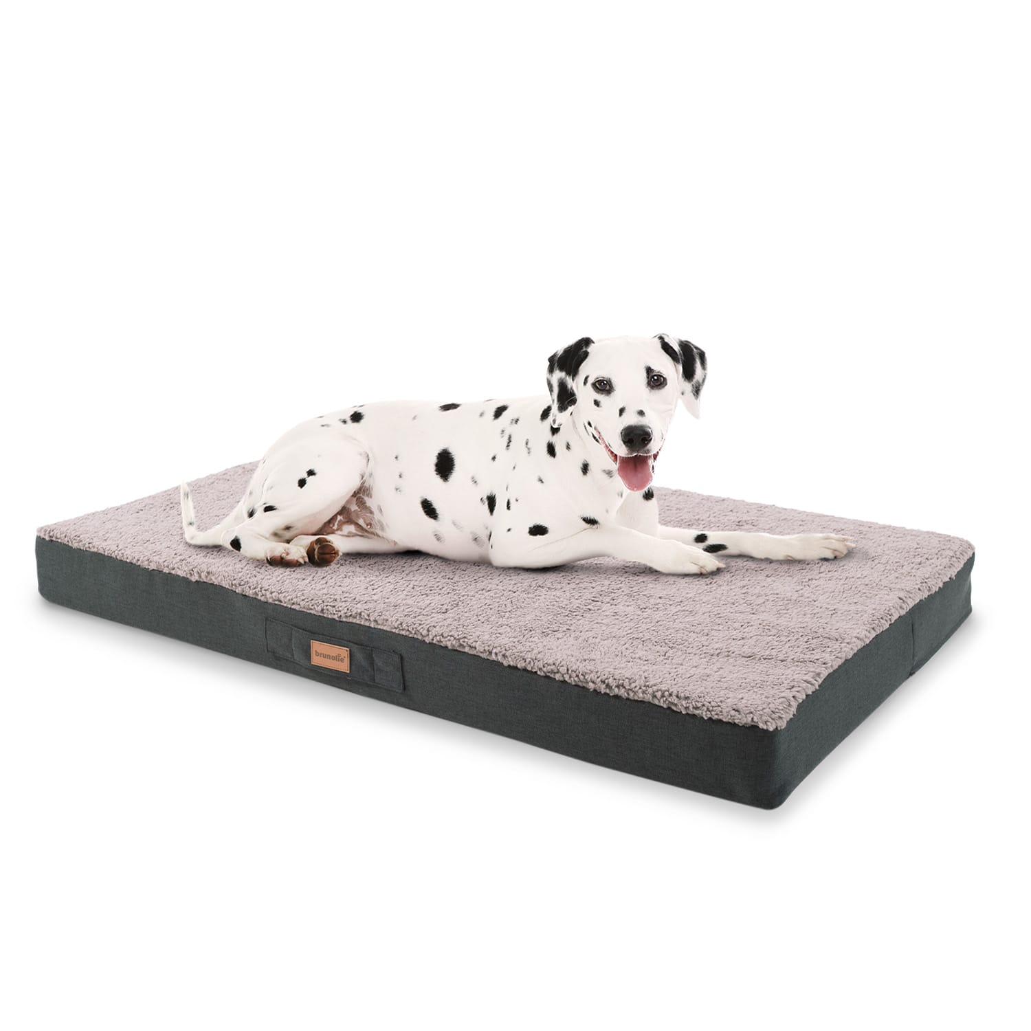 Balu Coussin pour chien lavable orthopédique antidérapant mousse à mémoire respirante Taille XL (120 x 10 x 72 cm)