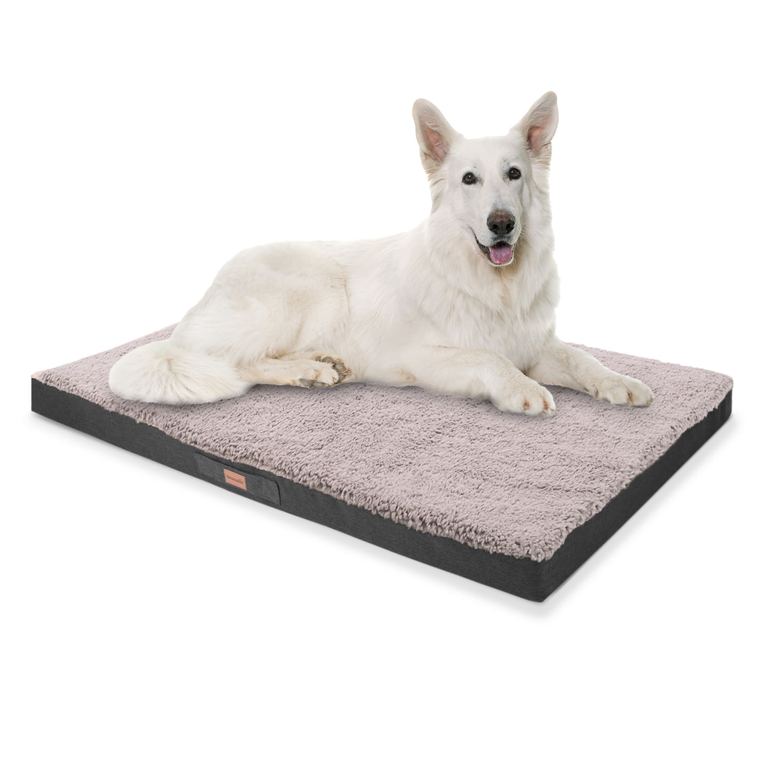 Balu Hundebett Hundekissen | waschbar | orthopädisch | rutschfest | atmungsaktiver Memory-Schaum | Größe XXL (120 x 10 x 100 cm)