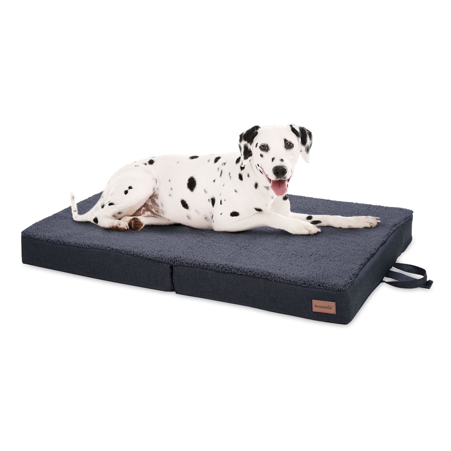 Paco Cama para perros Colchón para perros | Lavable | Ortopédico | Antideslizante | Transpirable | Espuma viscoelástica plegable | Tamaño L (100 x 10 x 70 cm)