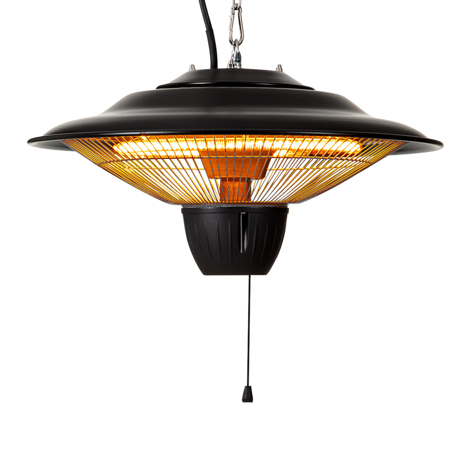 Hitzkopf Radiador de techo por infrarrojos tubo calefactor halógeno de 2 niveles 750/1500 W