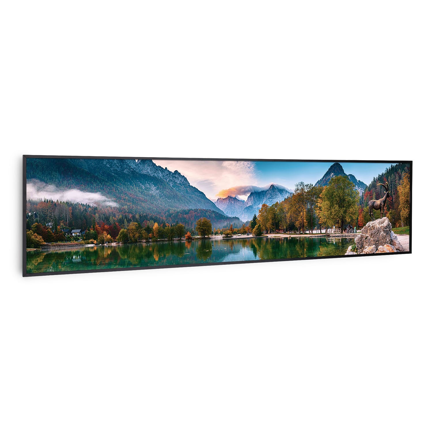 Wonderwall Air Art Smart Infrarotheizung See 120x30cm 350W