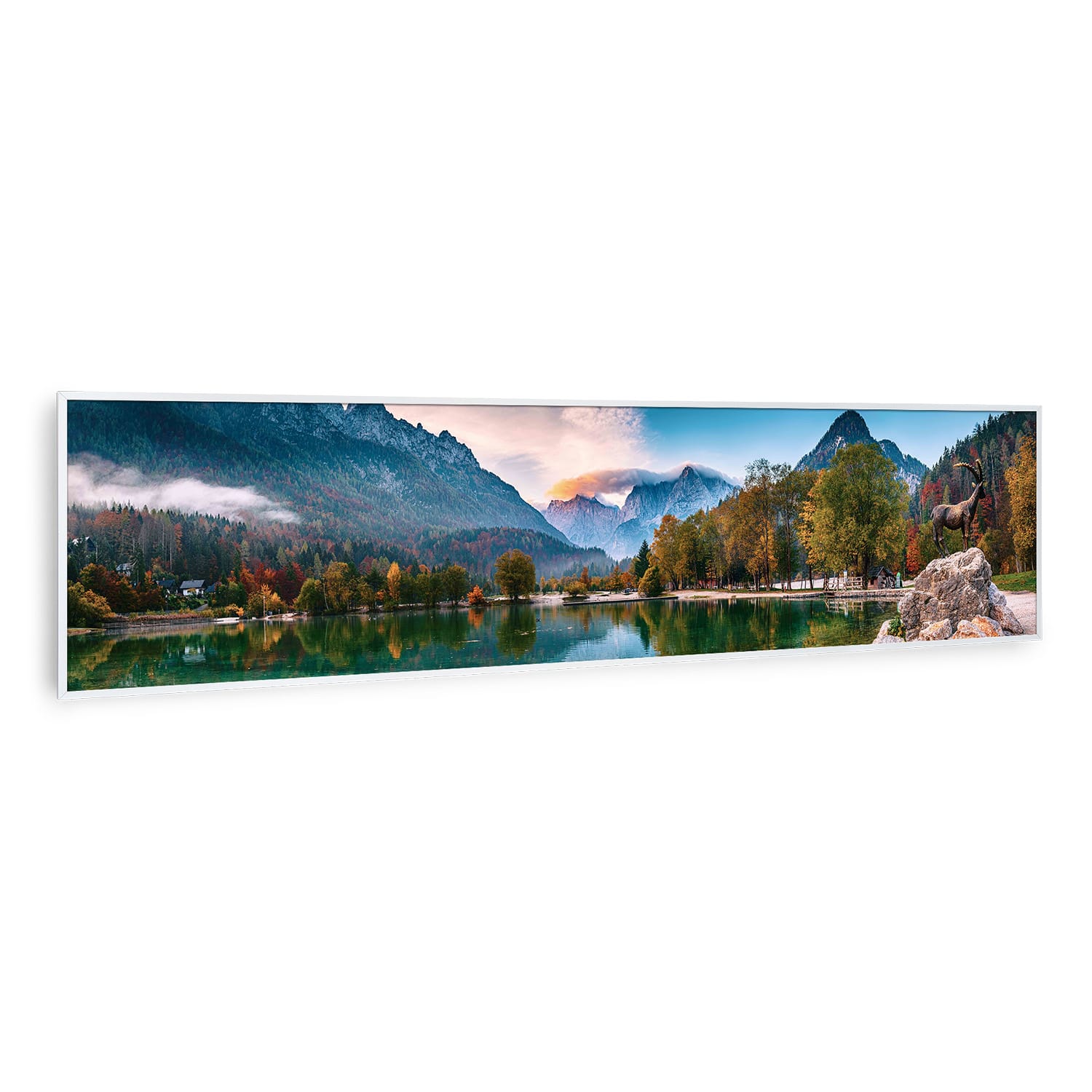 Wonderwall Air Art Smart Infrarotheizung See 120x30cm 350W