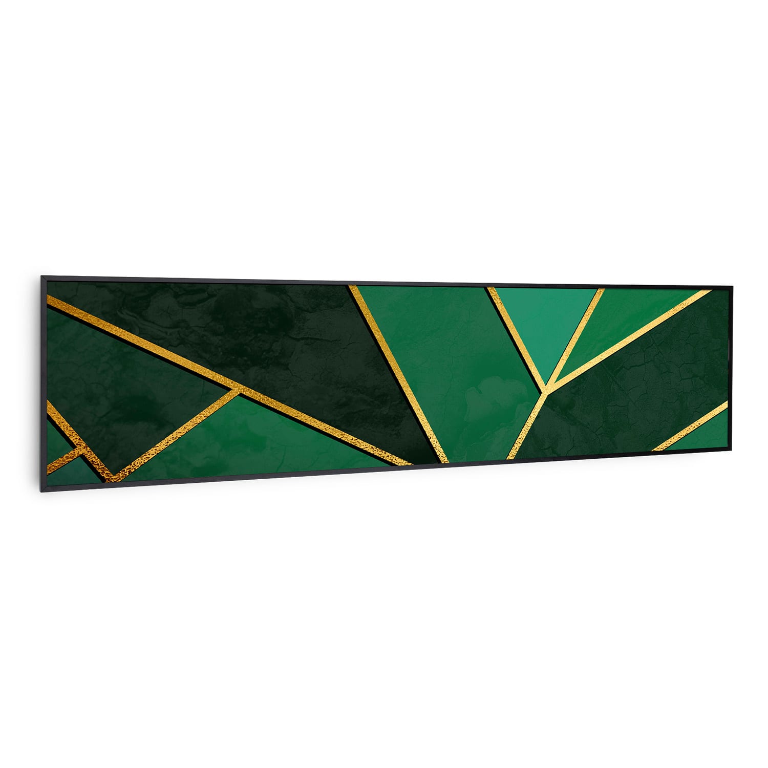 Wonderwall Air Art Calefactor infrarrojo inteligente de línea verde 120 x 30 cm 350 W