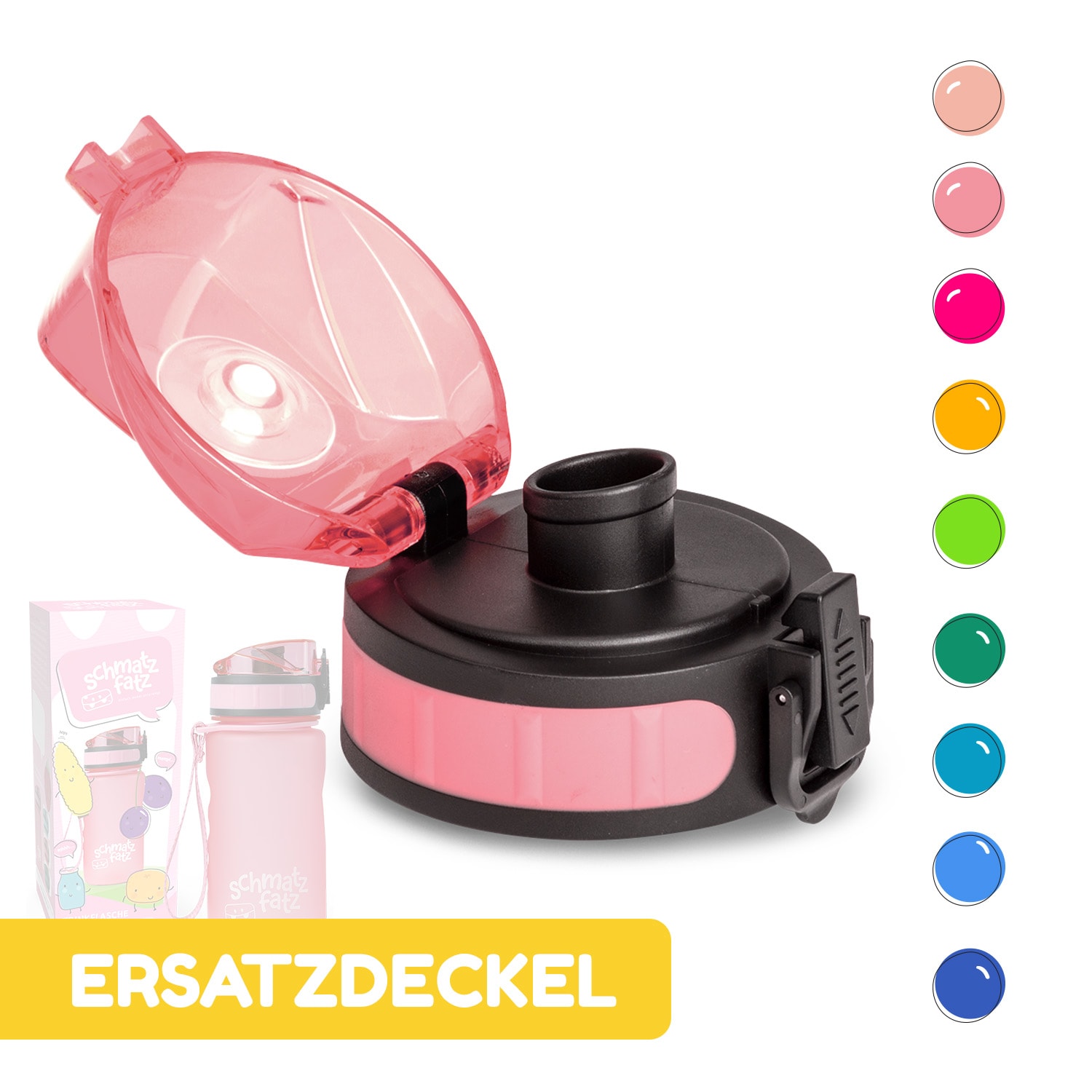 schmatzfatz Ersatzdeckel Höhe: 4,5 cm Durchmesser: 7 cm BPA-frei