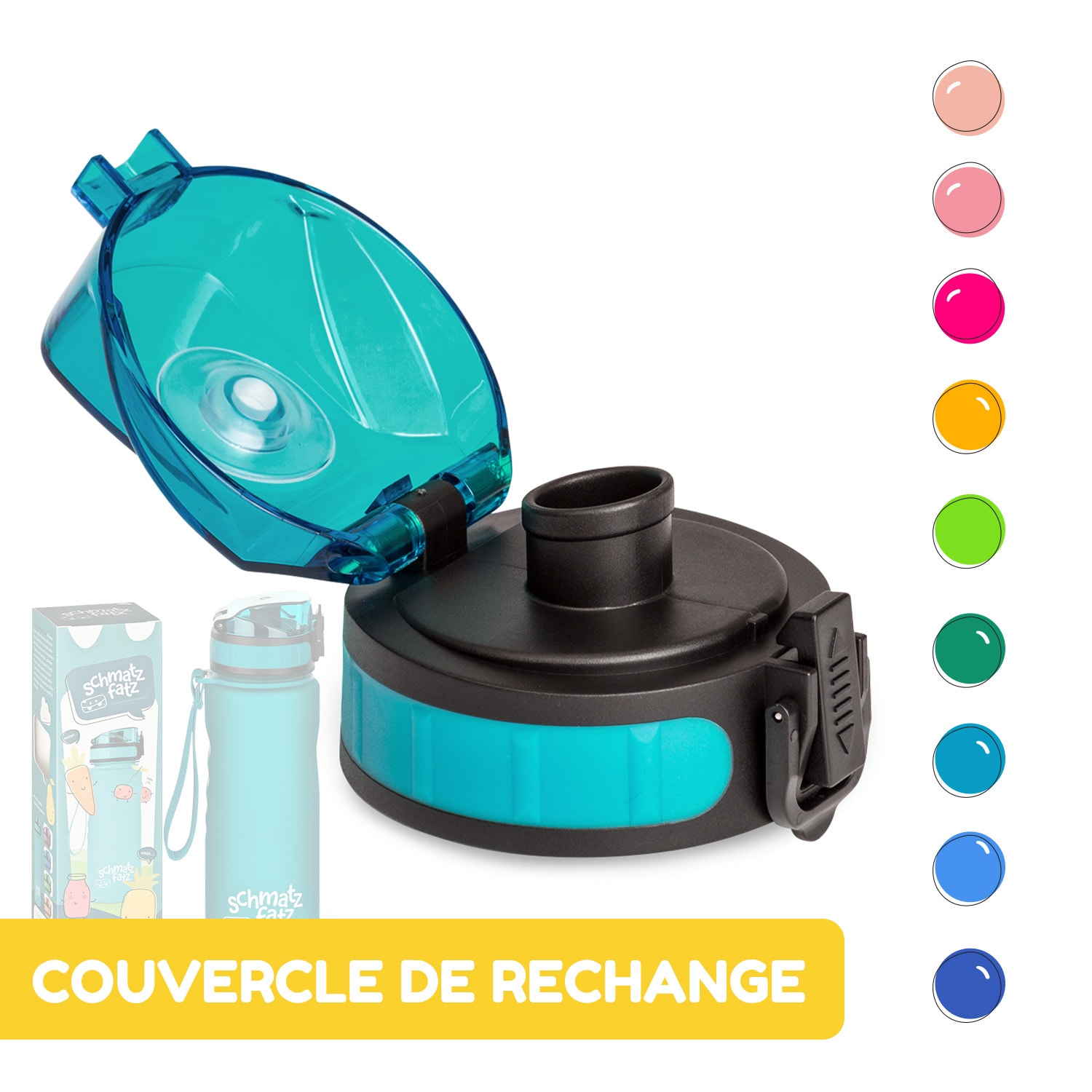 schmatzfatz reservedeksel hoogte: 4,5 diameter: 7 cm BPA-vrij
