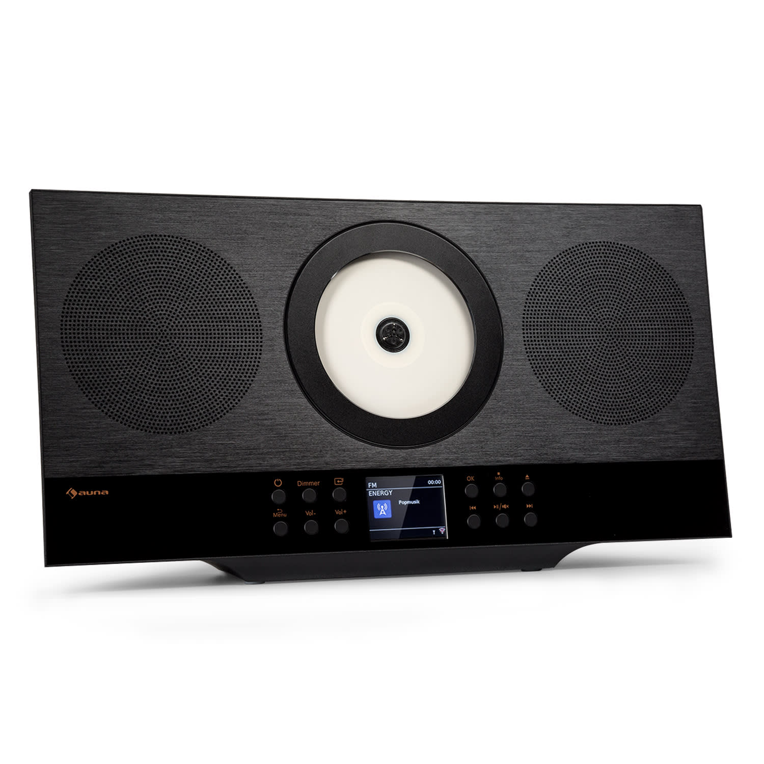 Silver Star Swing, vertikalni stereo sustav, CD-HiFi-prijemnik, pojačalo, internet / DAB + / FM radio, CD player, WiFi