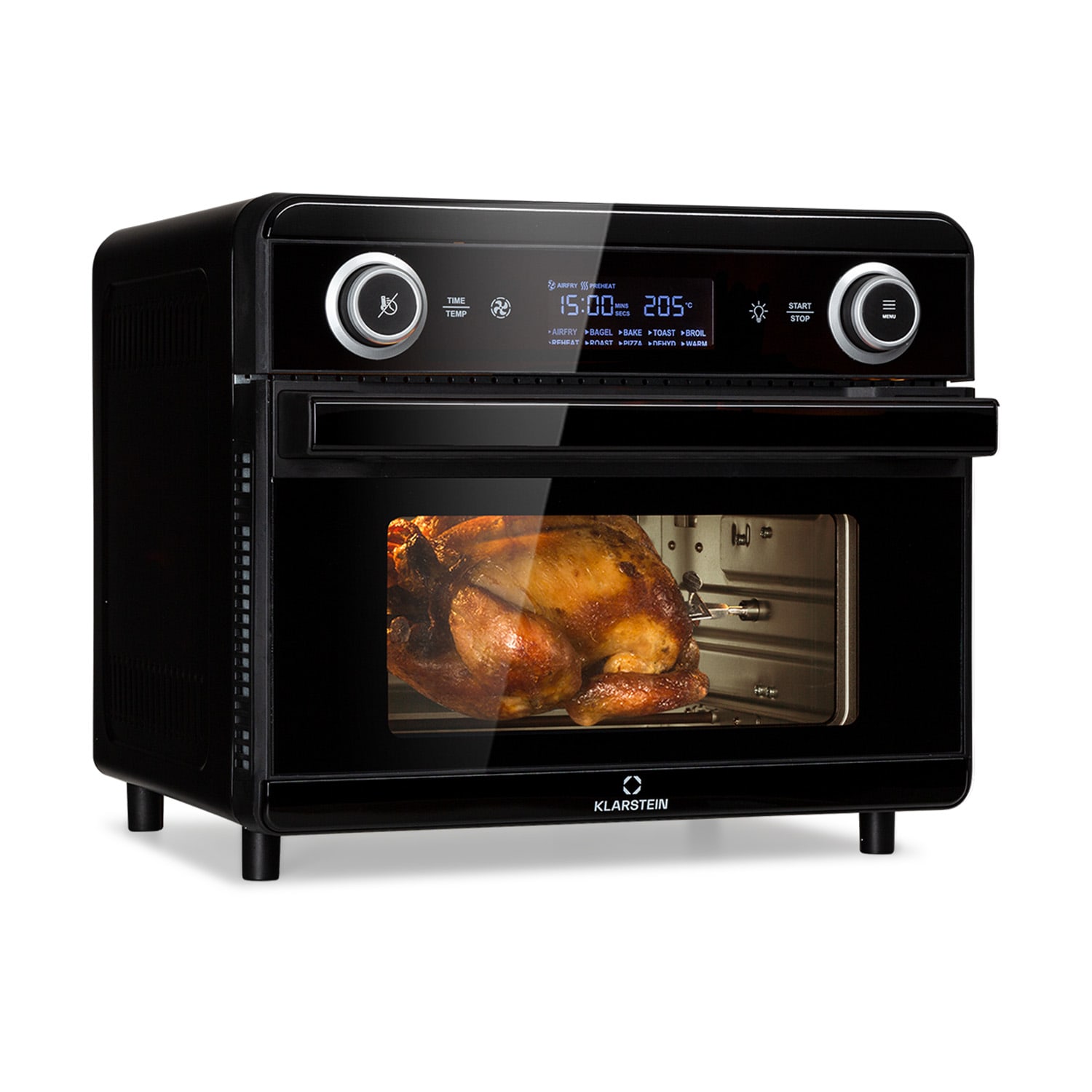 AeroVital Jumbo 3 en 1 Freidora de Aire Caliente Deshidratador 1550 W 18 Litros