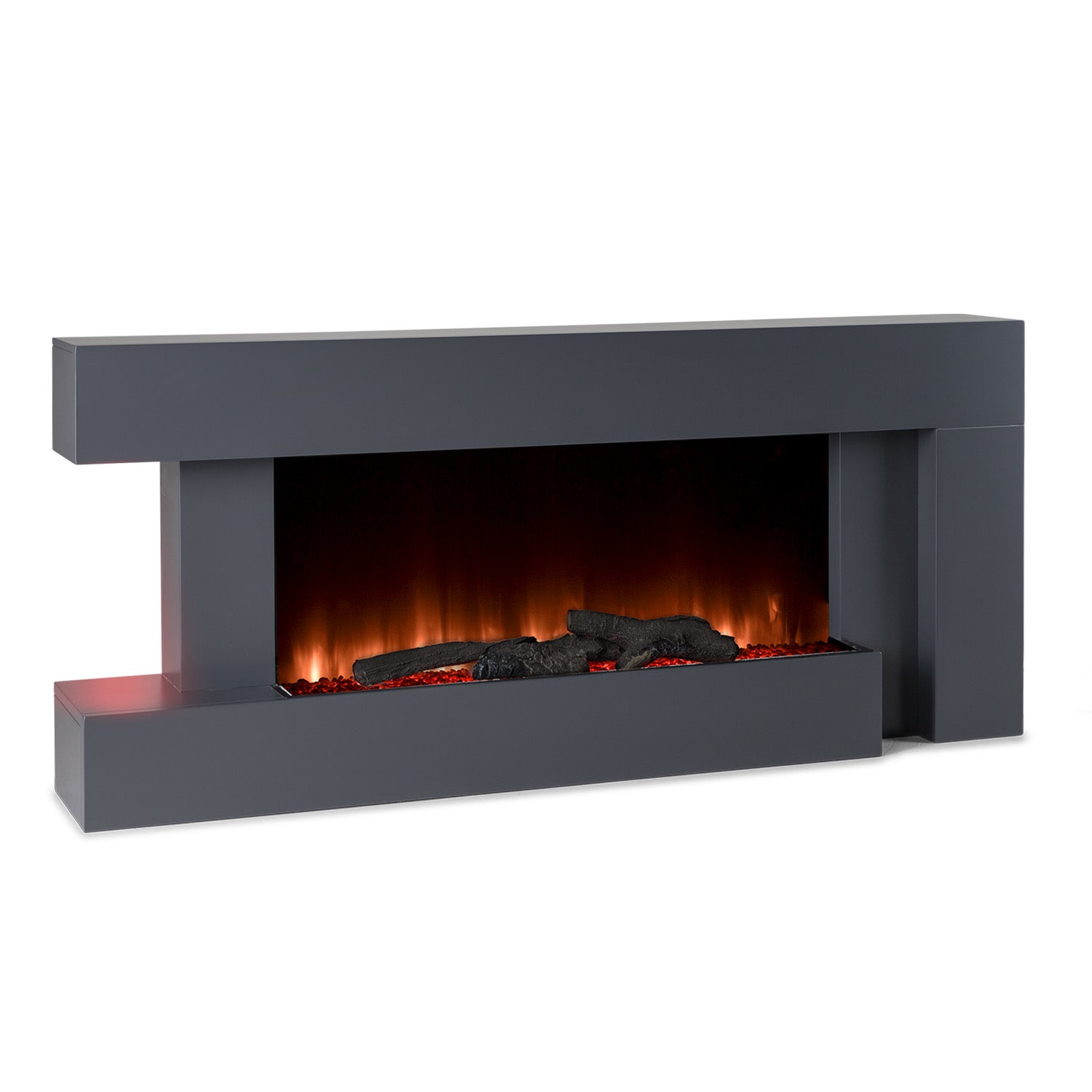 Studio Light & Fire 2 Cheminée smart 1000/2000W MDF Commande WiFi