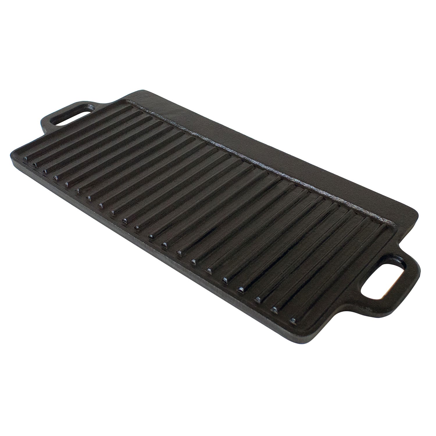 Canadienne, barbecue grill-lemez, 2 az 1-ben kétoldalas lemez, 45 × 1,5 × 23 cm (SZ × M × M), öntöttvas
