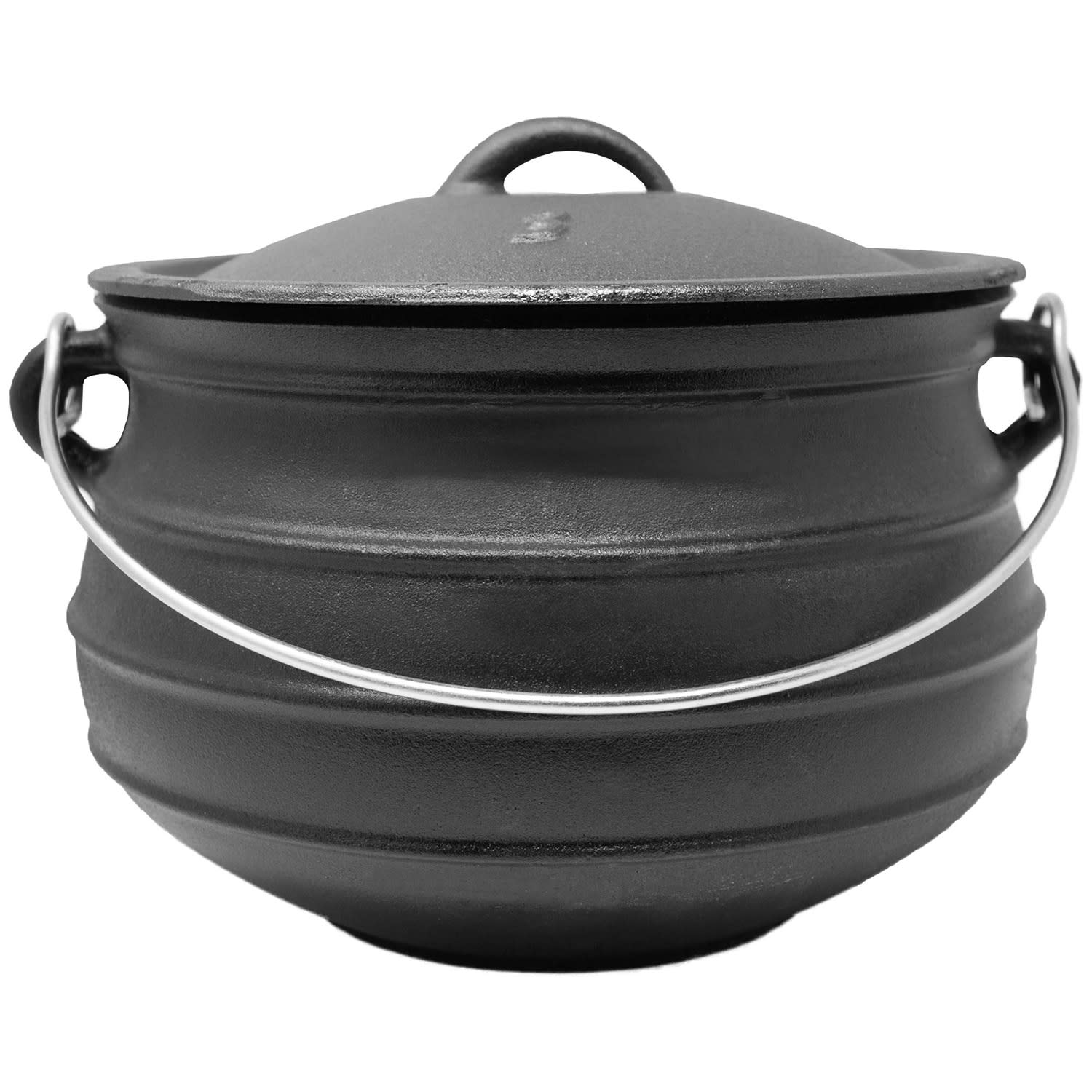 Beefalo Potjie Schmortopf Größe L Gusseisen rund Deckel 8 Liter