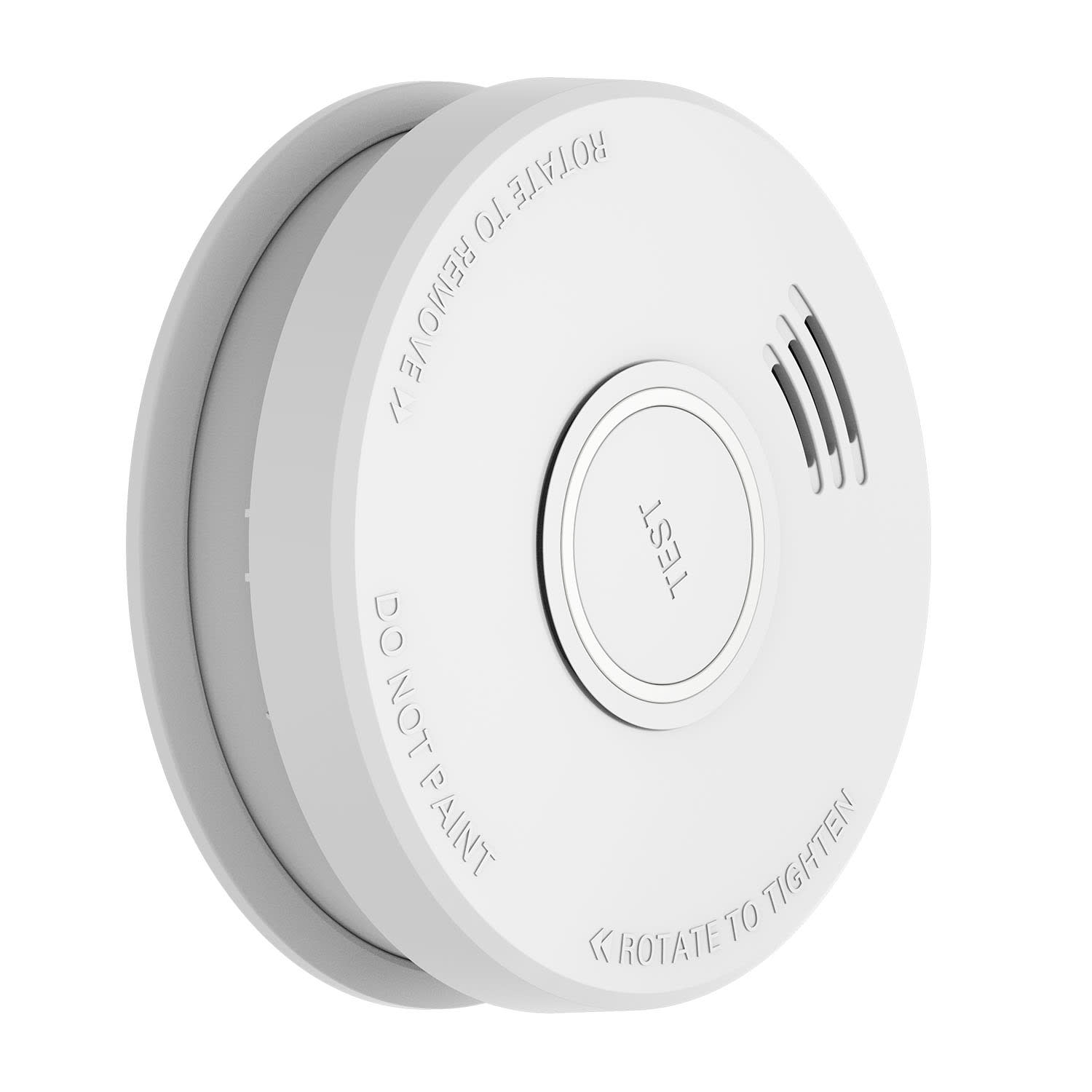 Smoke Detector DOF19 Plastic Warning signal: 85 dB 9V battery-operated