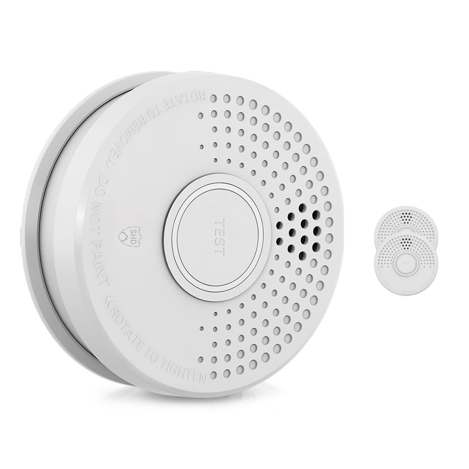Smoke Detector DOF39 Plastic Warning signal: 85 dB 9V battery-operated
