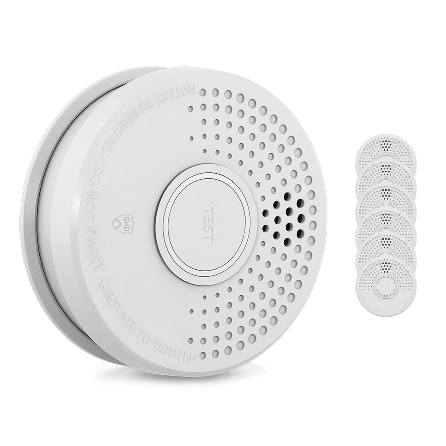 Detektor dymu DOF39, plast, výstražný signál: 85 dB, 9V na batérie