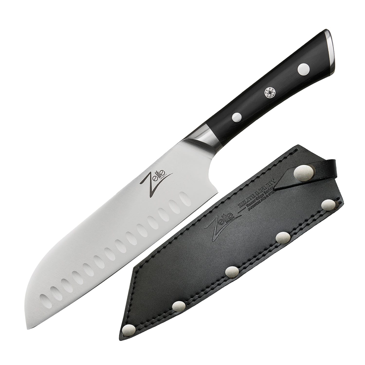 Couteau Santoku 7" Razor-Edge Series 59 HRC Acier inoxydable