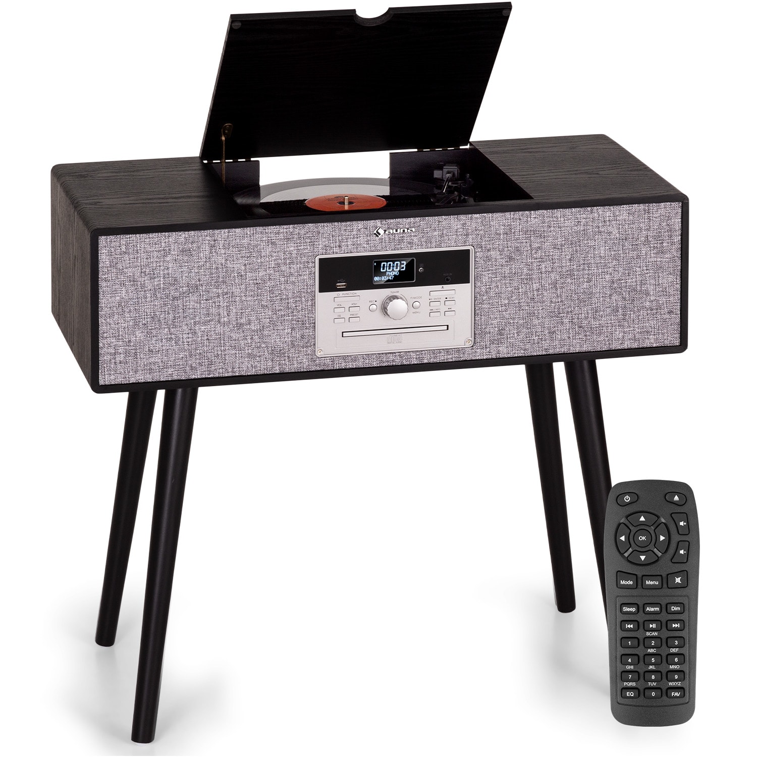 Julie Ann, stereo systém, CD, BT, USB, DAB+/UKW, AUX-In