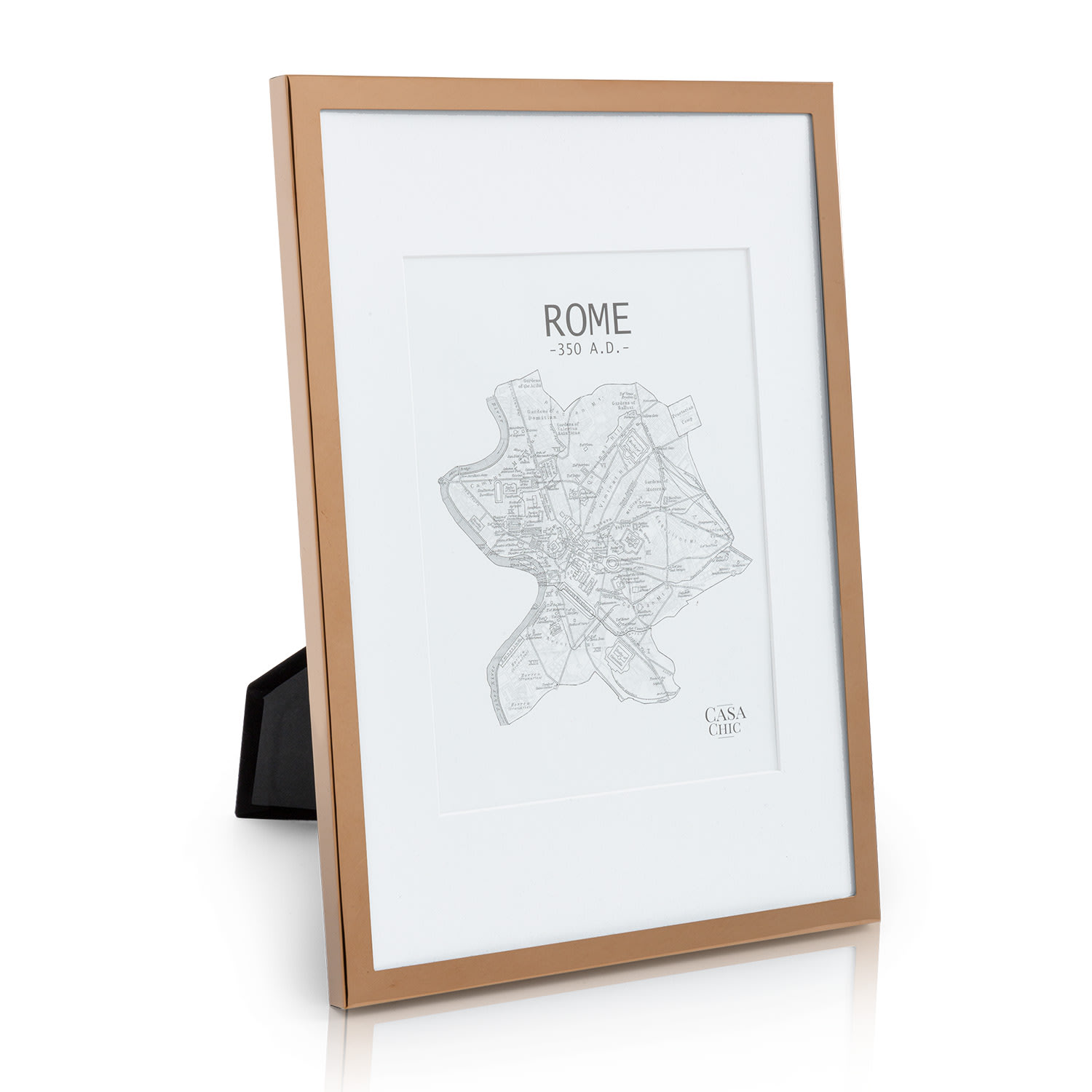 Berwick Bilderrahmen rechteckig DIN A4 cm Fotos Passepartout Glas