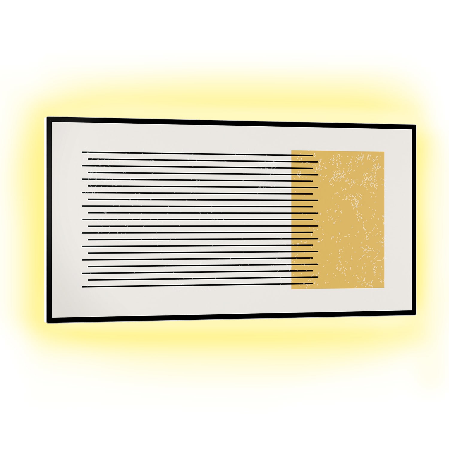 Mojave 1000 calentador inteligente 2 en 1 Convector de infrarrojos 120 x 60 cm 1000 W con luz RGB