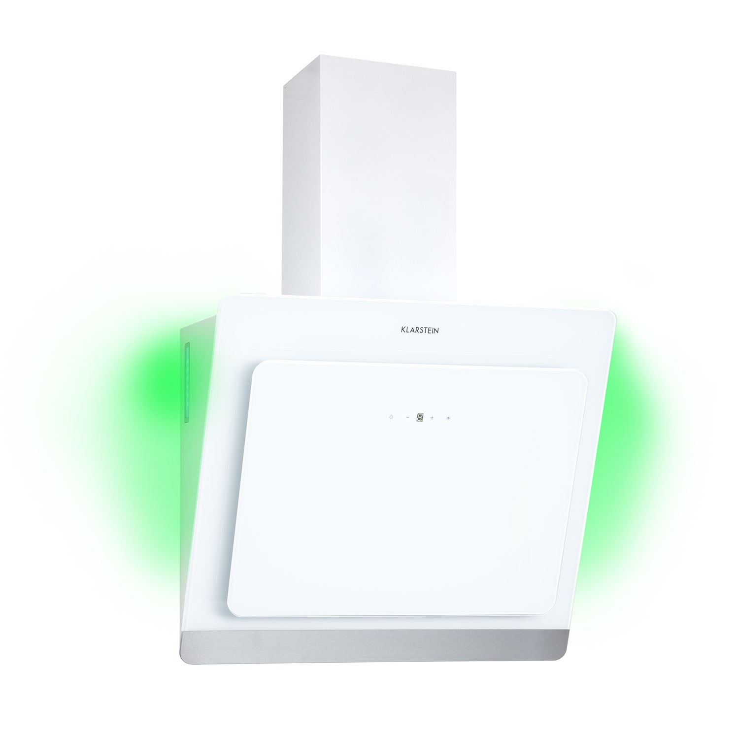>Aurora Eco 60 Dunstabzugshaube 550 m³/h 60cm kopffrei Ambientelicht EEC A+