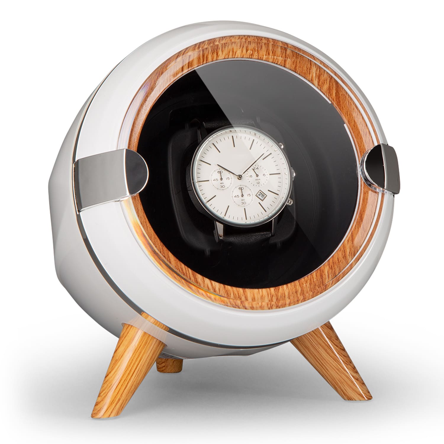 Sindelfingen Portaorologi rotante Destra-Sinistra 1 Orologio Nero