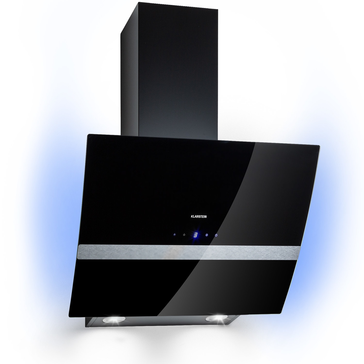 Clara 60 Dunstabzugshaube Glas 509 m³/h Touch Ambiente-Licht