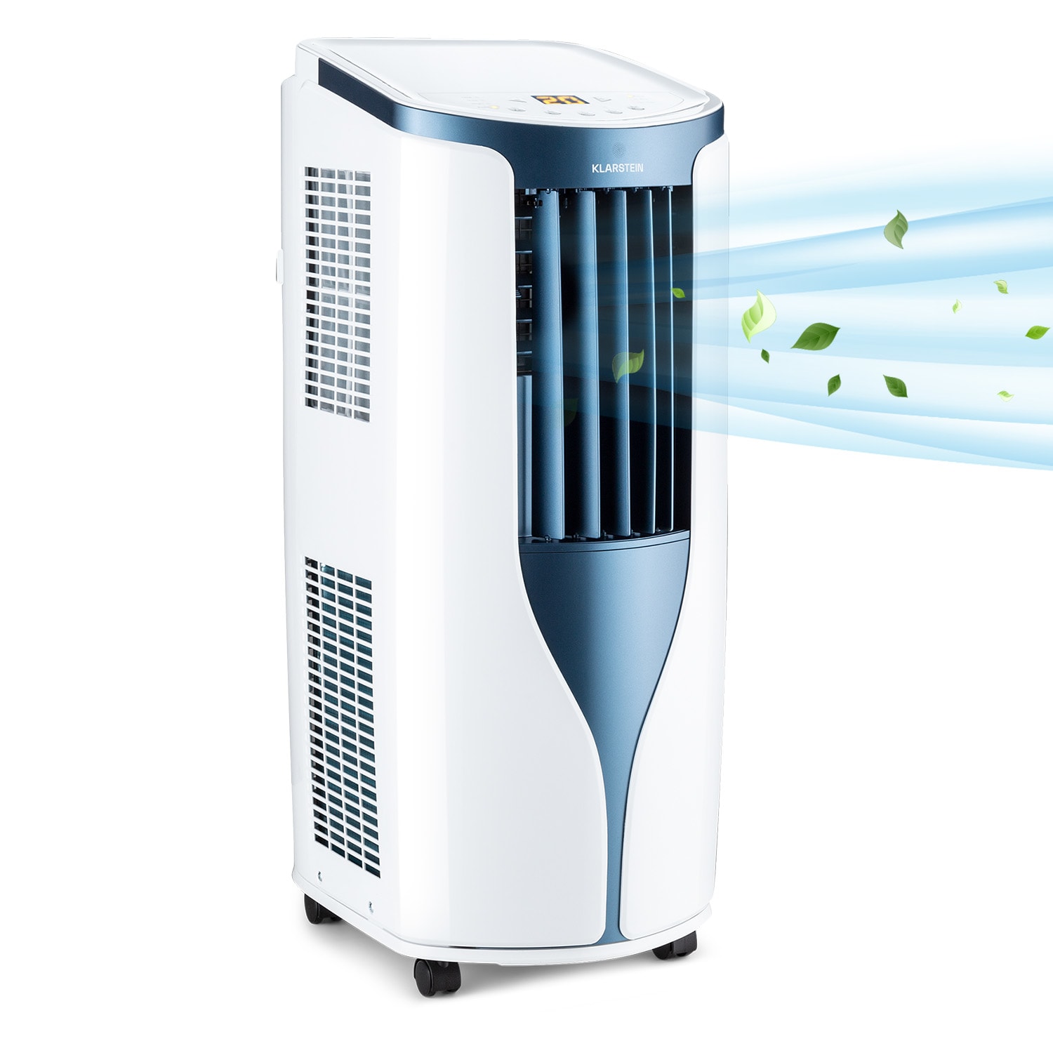 New Breeze 9, mobil légkondicionáló, 4 az 1-ben, 9 000 BTU / 2,6 kW, EEC A, kerekek, időzítő