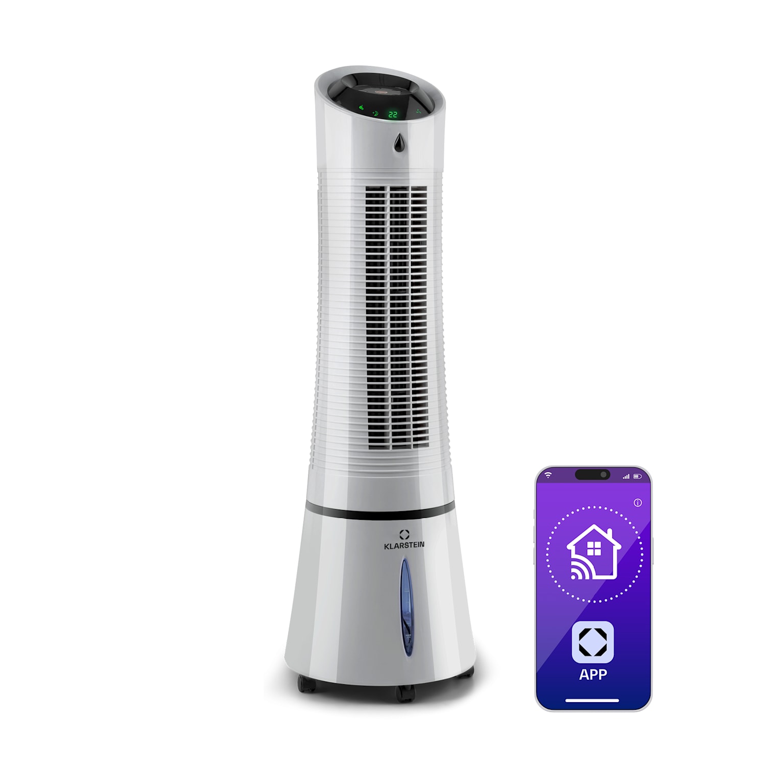Skyscraper Ice Smart, 4-u-1, Hladnjak zraka i WiFi ventilator, 210 m³ / h, daljinski upravljač