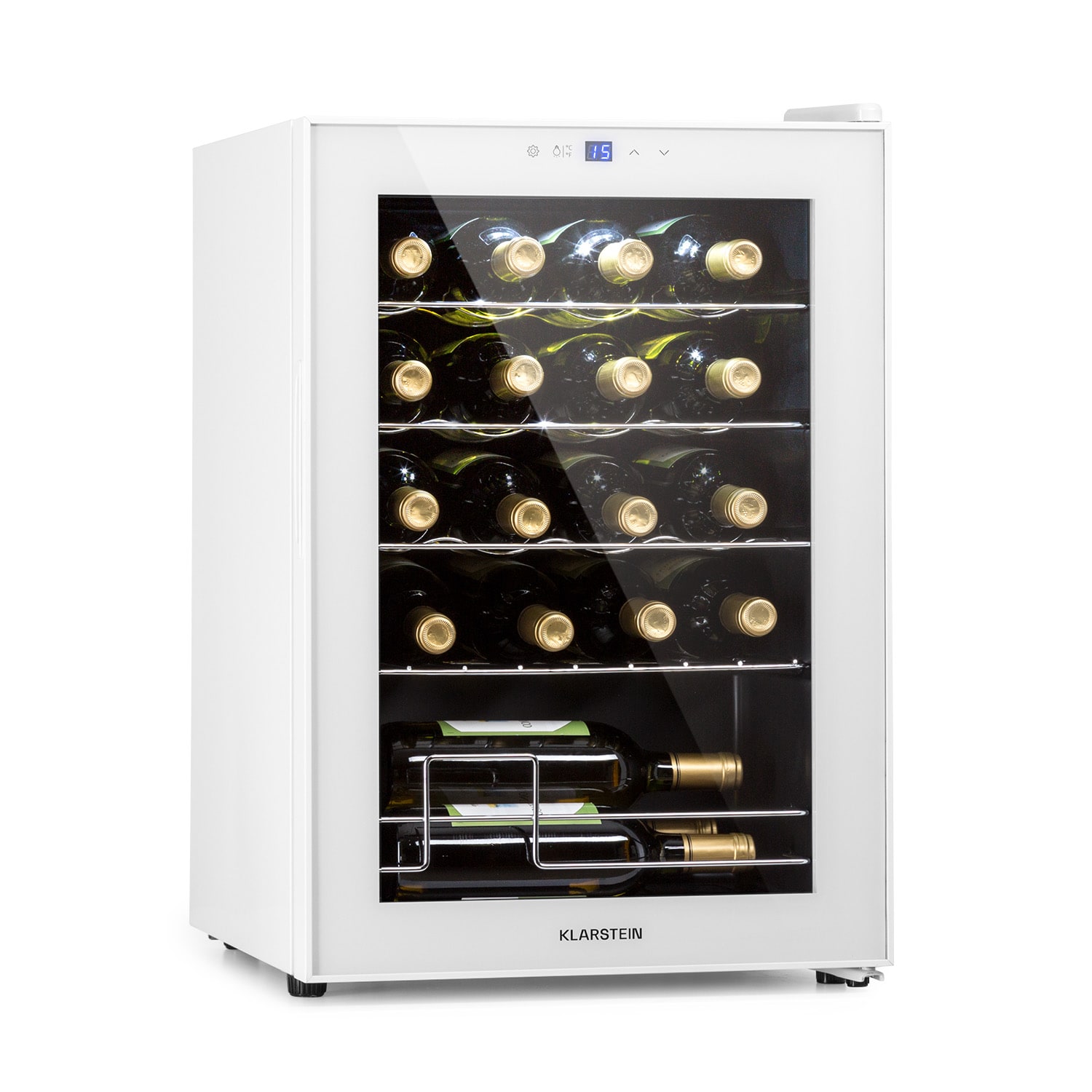 Shiraz 20 Uno, vinotéka, 53 l, 20 fliaš, 5-18°C, dotykový ovládací panel