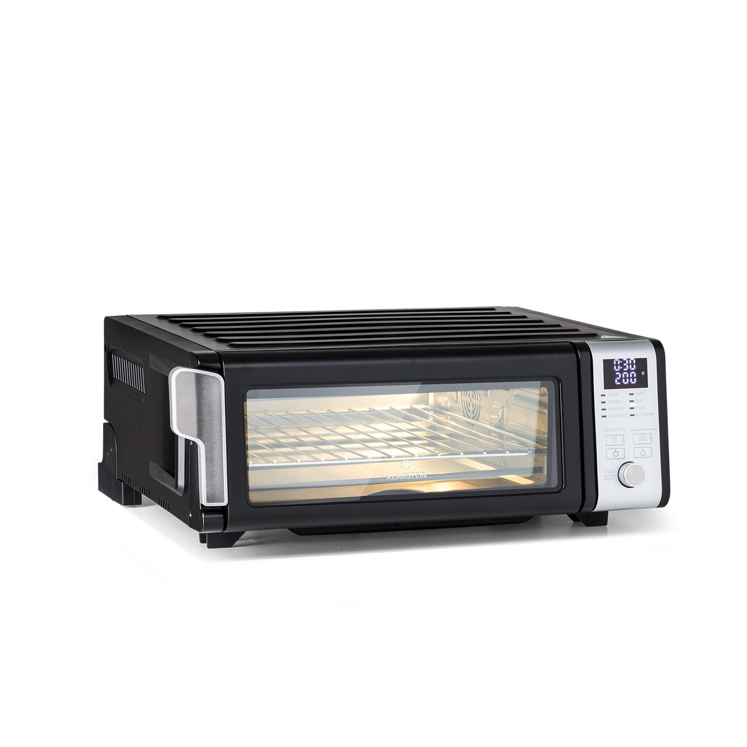 Vita-Crisp Heißluftfritteuse 1700W 10L 8 Funktionen platzsparend