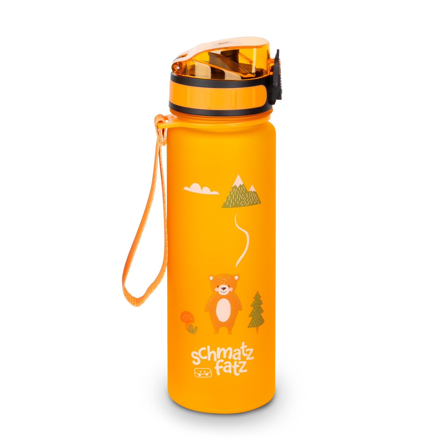 schmatzfatz Trinkflasche Sportflasche 500 ml 24 cm Tritan