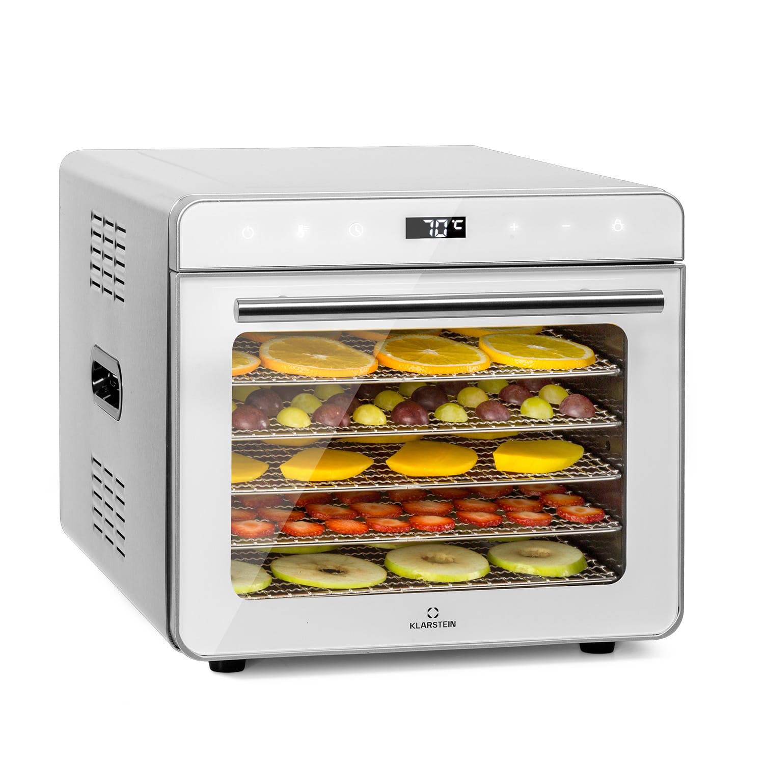 Shaftesbury Dörrautomat 700W Timer-Funktion 35-85°C digitales Touch-Display