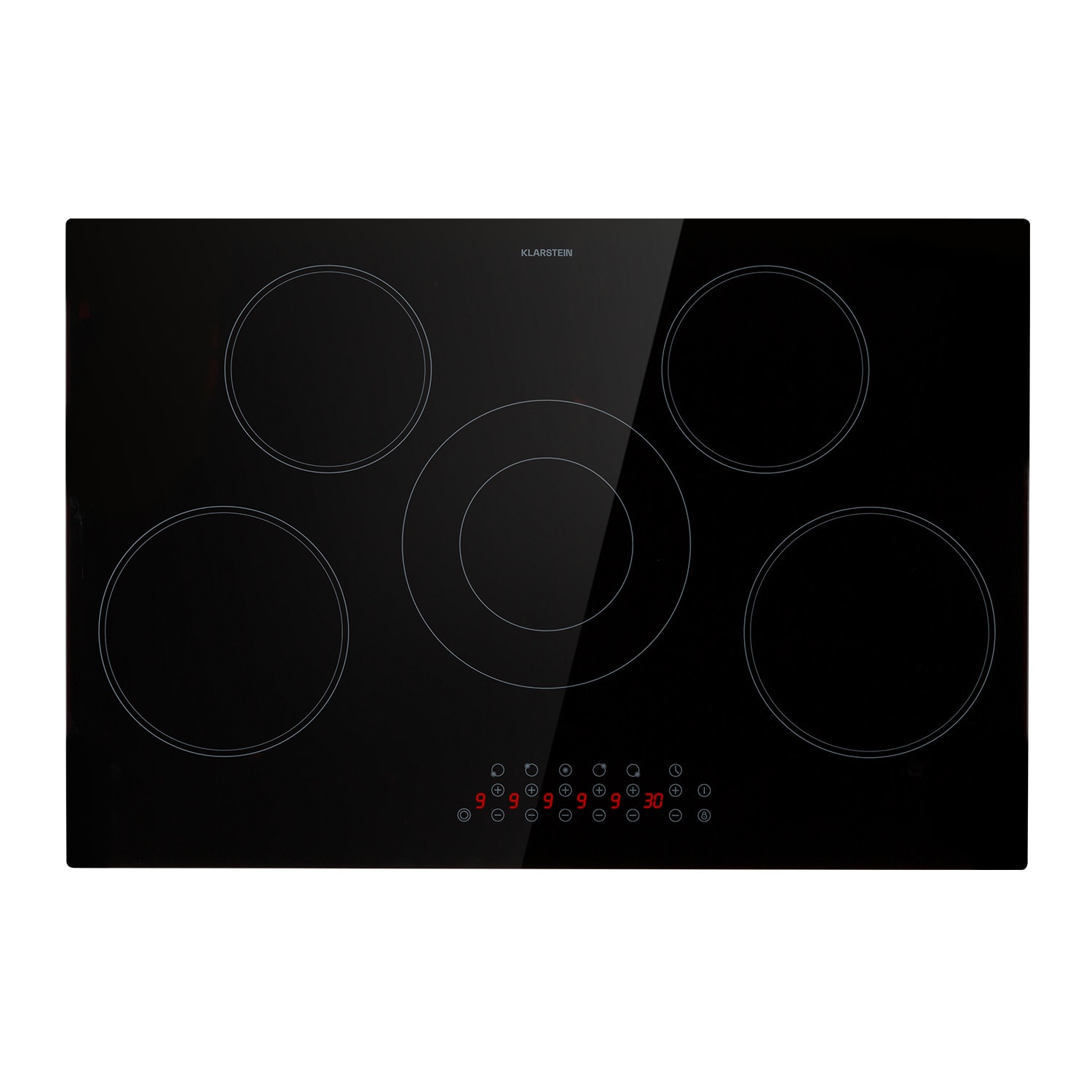 Virtuosa 5 table de cuisson encastrable 5 zones 8200 W vitrocéramique