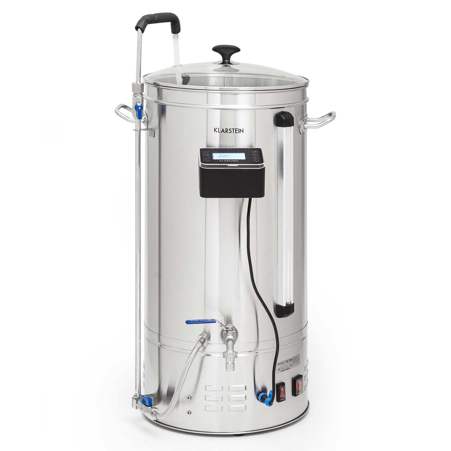Brauheld Smart 45 Mash Kettle 2500W 45L 100°C Circulation Pump Stainless Steel