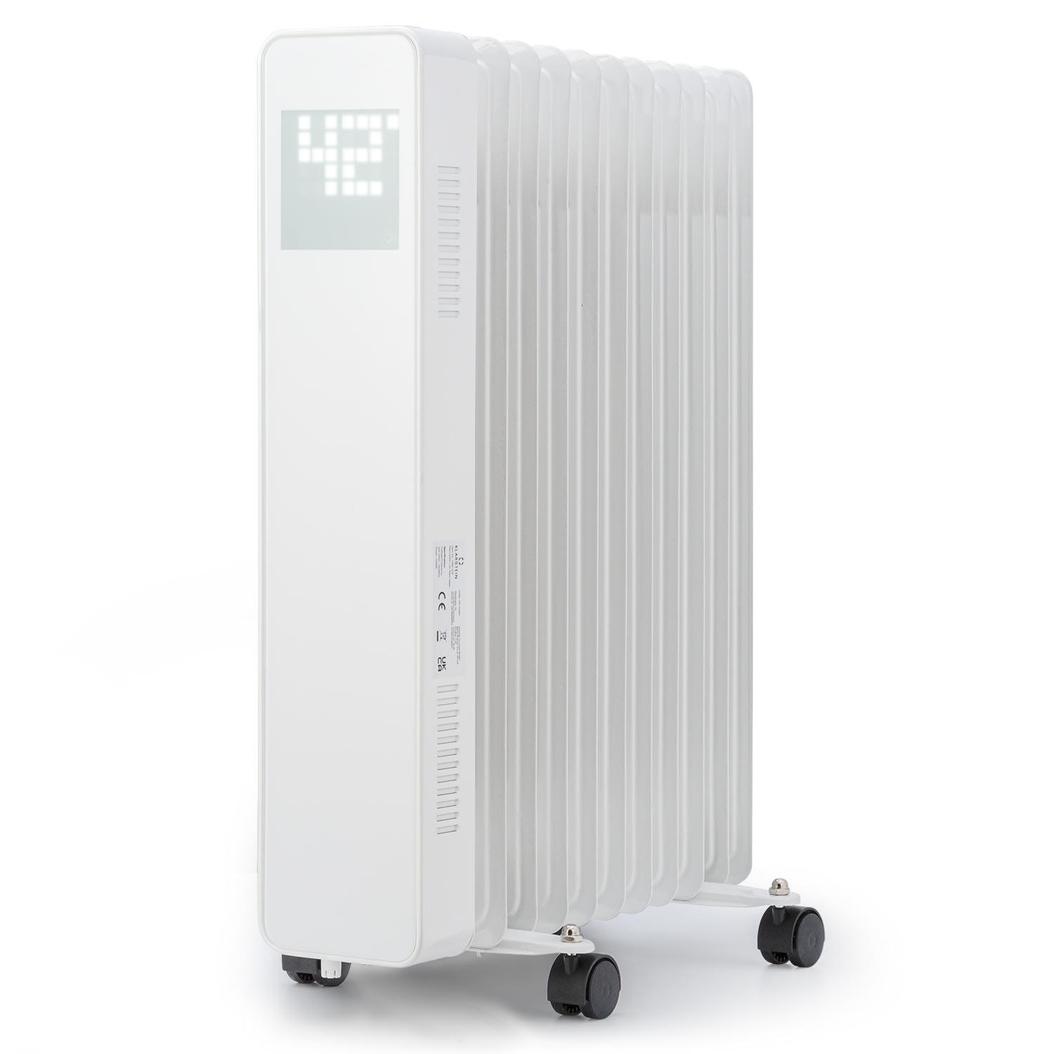 Sanford Smart Oil Radiator 2500 W Power Weekly Timer LED Display Touch Panel Klarstein App