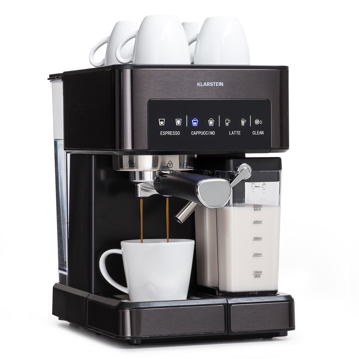 Arabica Comfort, aparat za espresso, 1350W, 20 bara, 1,8 l, upravljačka površina osjetljiva na dodir