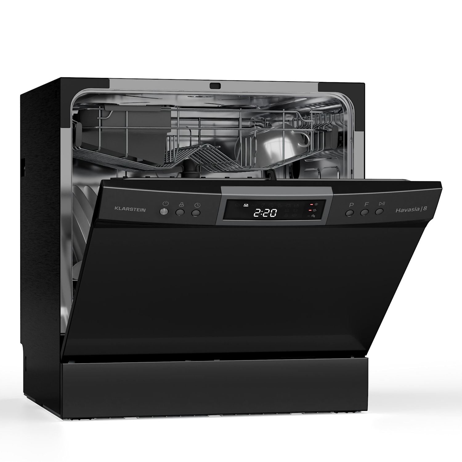 Havasia UV 8 Neo, stolná umývačka riadu, 1380 W, UV-svetlo, voľne stojaca/na zabudovanie