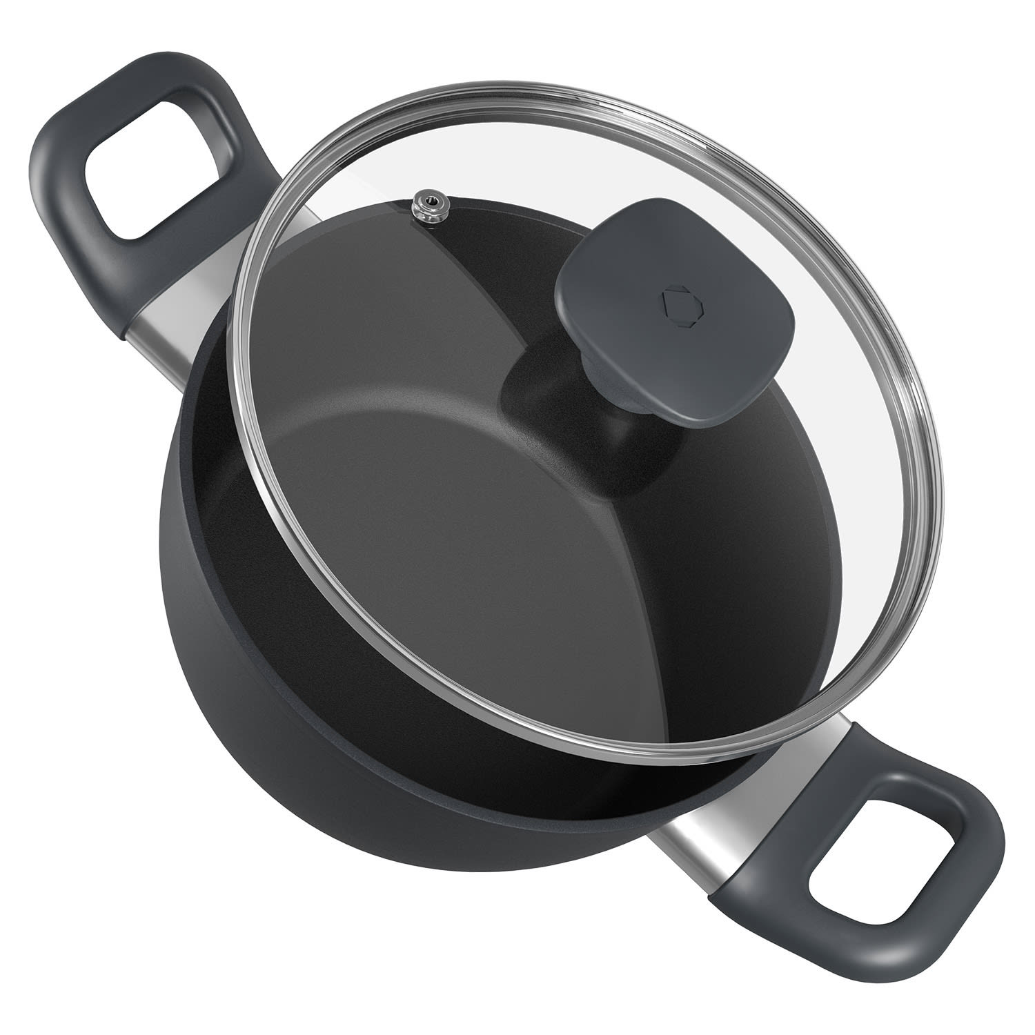 Noto Endurance, hrniec, Ø20cm, kovaný hliník, pokrievka, Induction PTFE s nepriľnavým povrchom