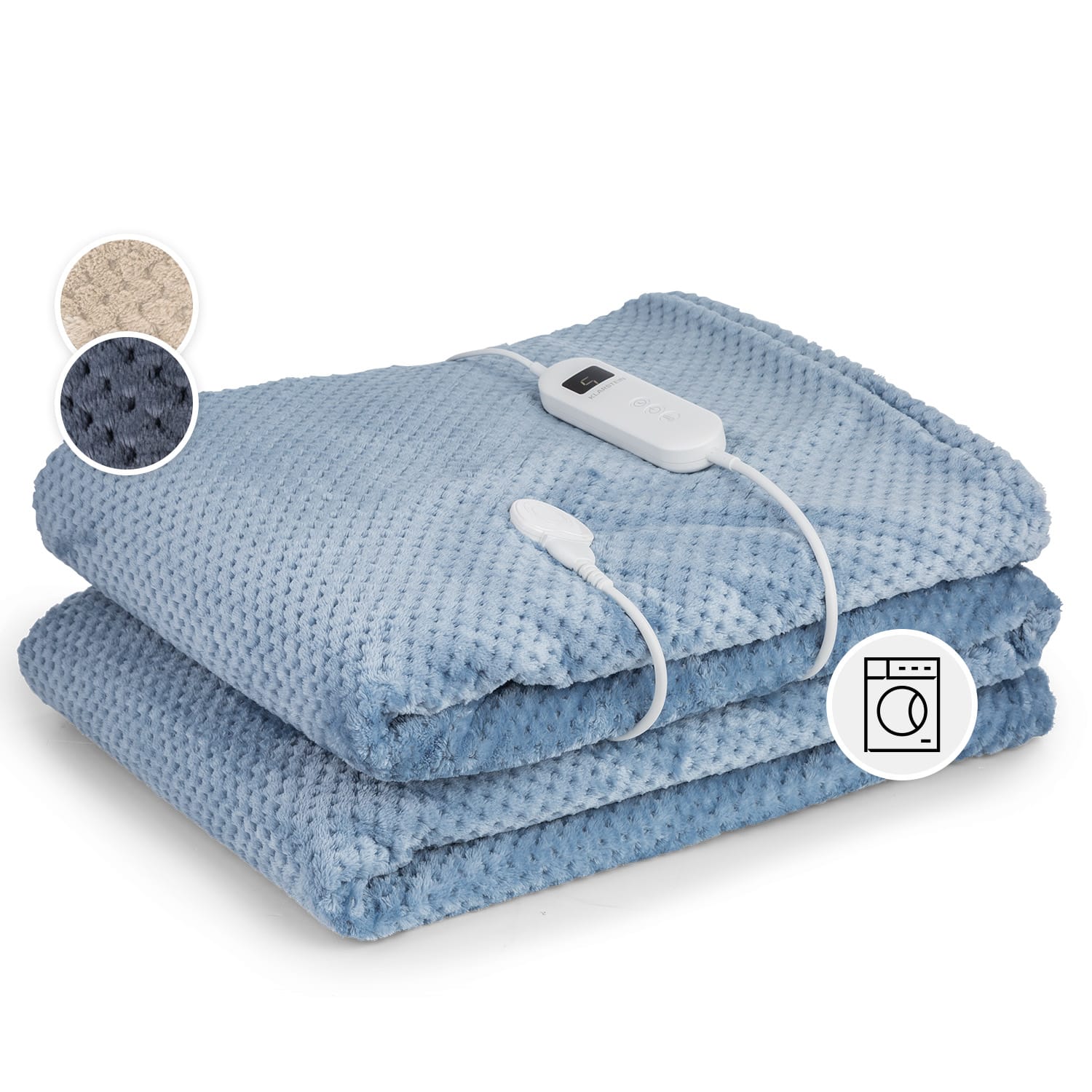 Dr. Watson Deluxe XXL Heizdecke 160 W 9 Temperaturstufen 200 x 180 cm
