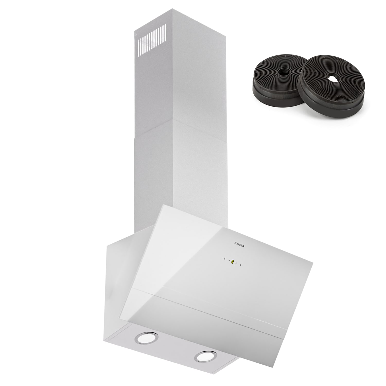 Laurel 60 Dunstabzugshaube 60cm Abluft: 247 m³/h LED Touch
