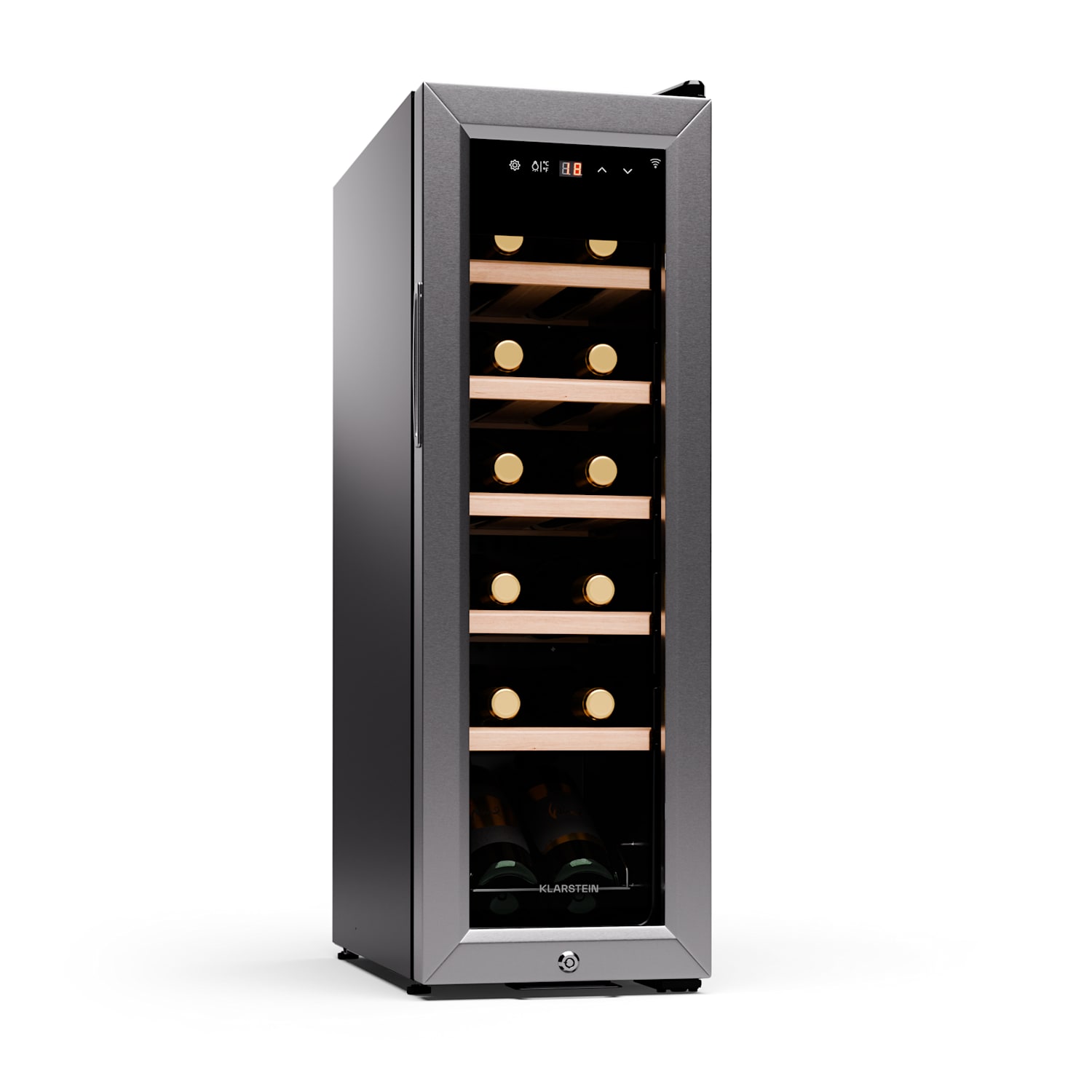 Shiraz Premium Smart 12 Slim wine fridge for 12 bottles