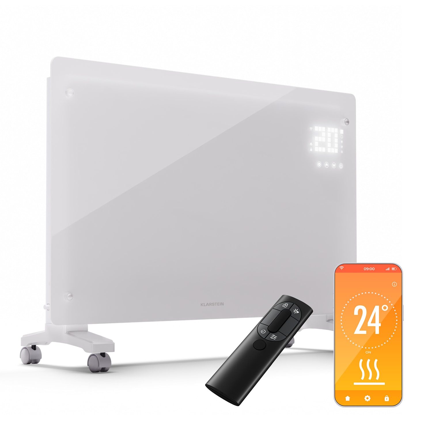 Bornholm Smart 2500 Konvektions-Heizgerät 2500W WiFi LED IP24