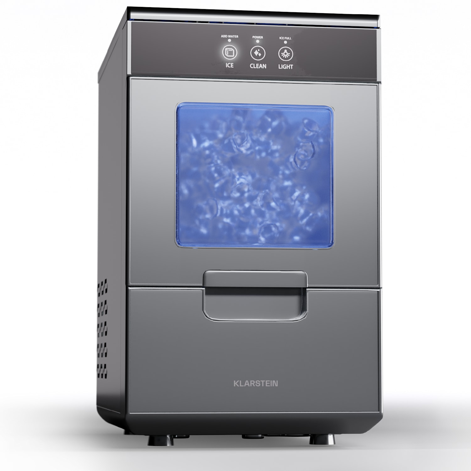 Ice Galet Eiswürfelmaschine 20 kg/24 h Auto-Clean 2,2-Liter Wassertank