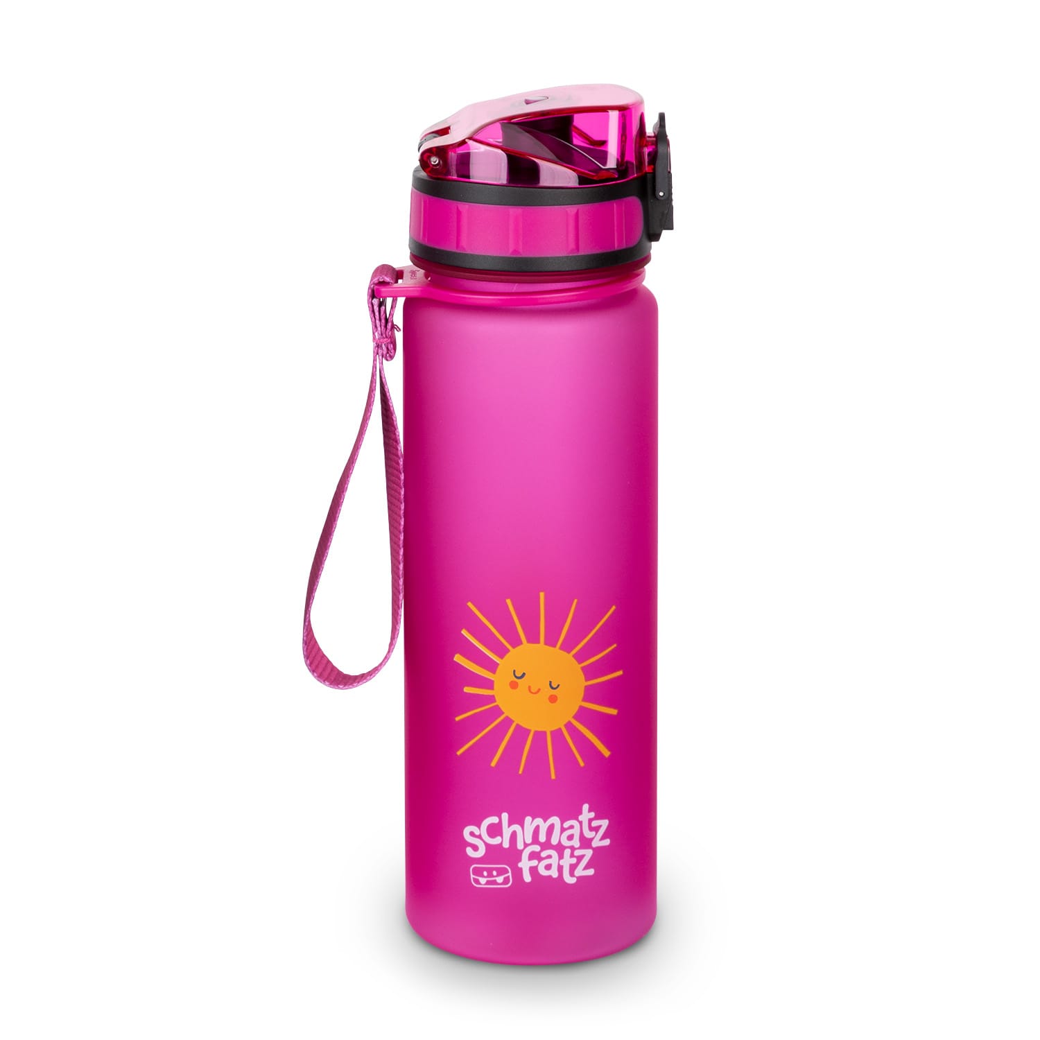 schmatzfatz Trinkflasche Sportflasche 500 ml 24 cm Tritan