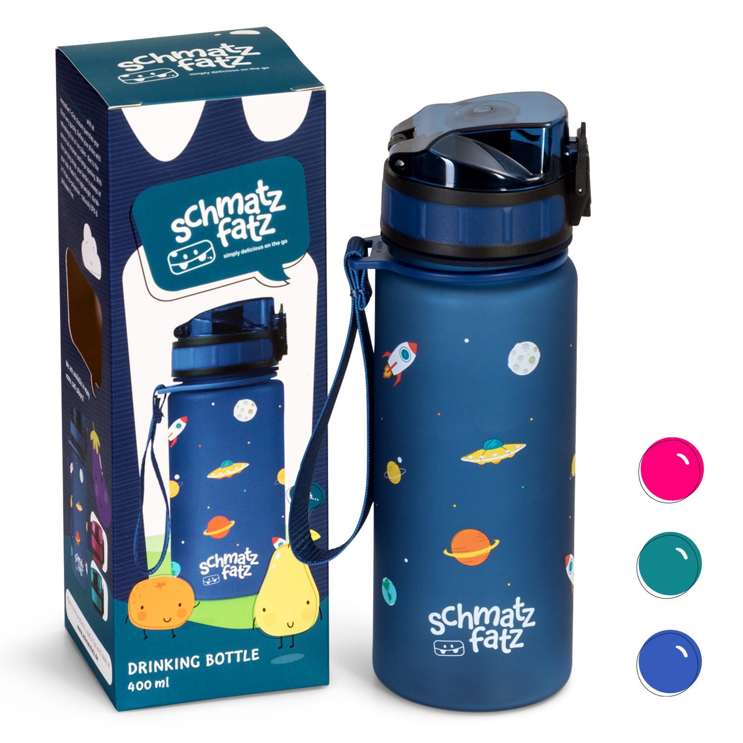 Wakaba, fľaša na pitie, 400 ml, Tritan, bez BPA