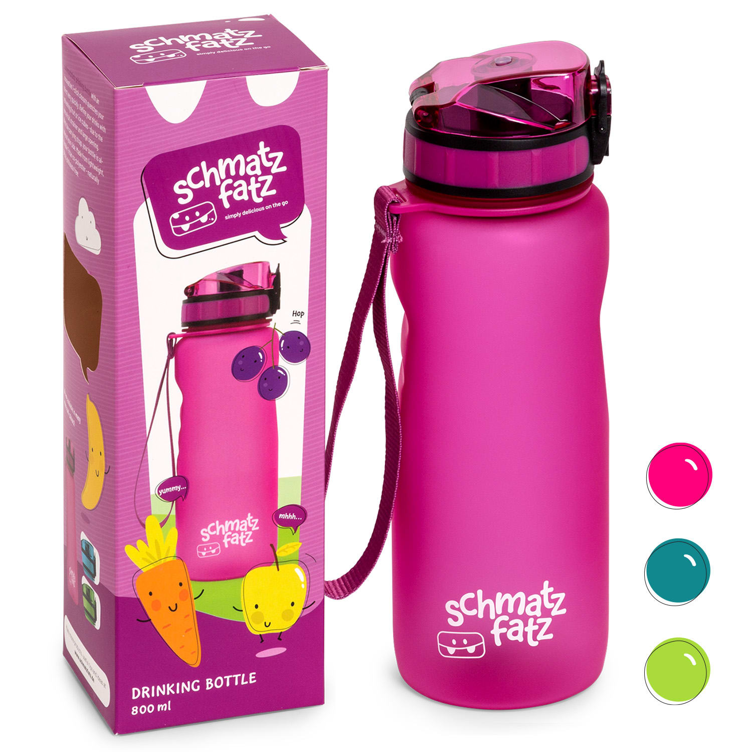 Wakaba, sticlă de băut, 800 ml, Tritan, fără BPA
