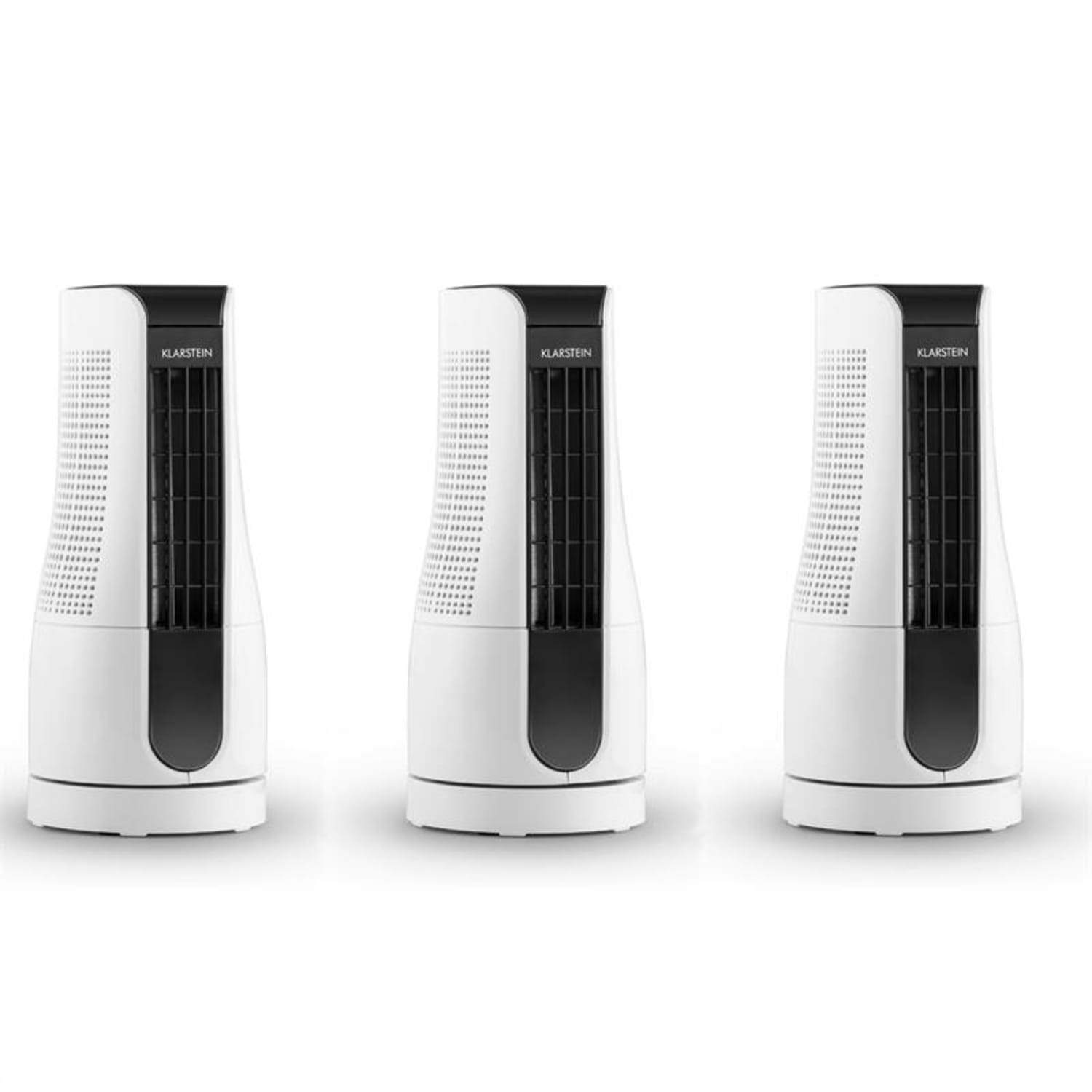SKYSCRAPER OFFICE, 16 W, STEBRIČAST VENTILATOR, NAMIZNI VENTILATOR, NA DOTIK, BELA BARVA