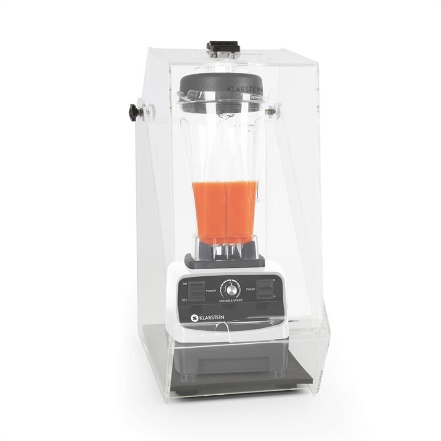 Herakles-3G Ståmixer 1500W 2,0 PS 2L vit Green Smoothie BPA-fri