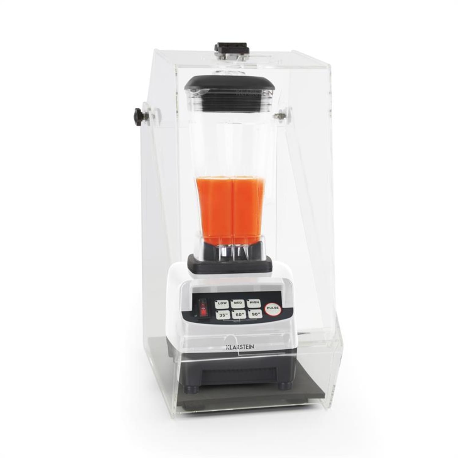 Herakles 5G, asztali mixer burkolattal, 1500W, 2,0 PS, 2 liter, BPA-mentes, fehér