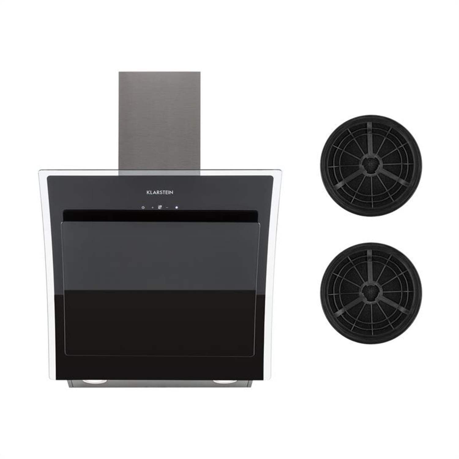 Sabia 60 Dunstabzugshaube 60cm | 600 m³/h | Energieeffizienzklasse A | inklusive 2 x Aktivkohlefilter