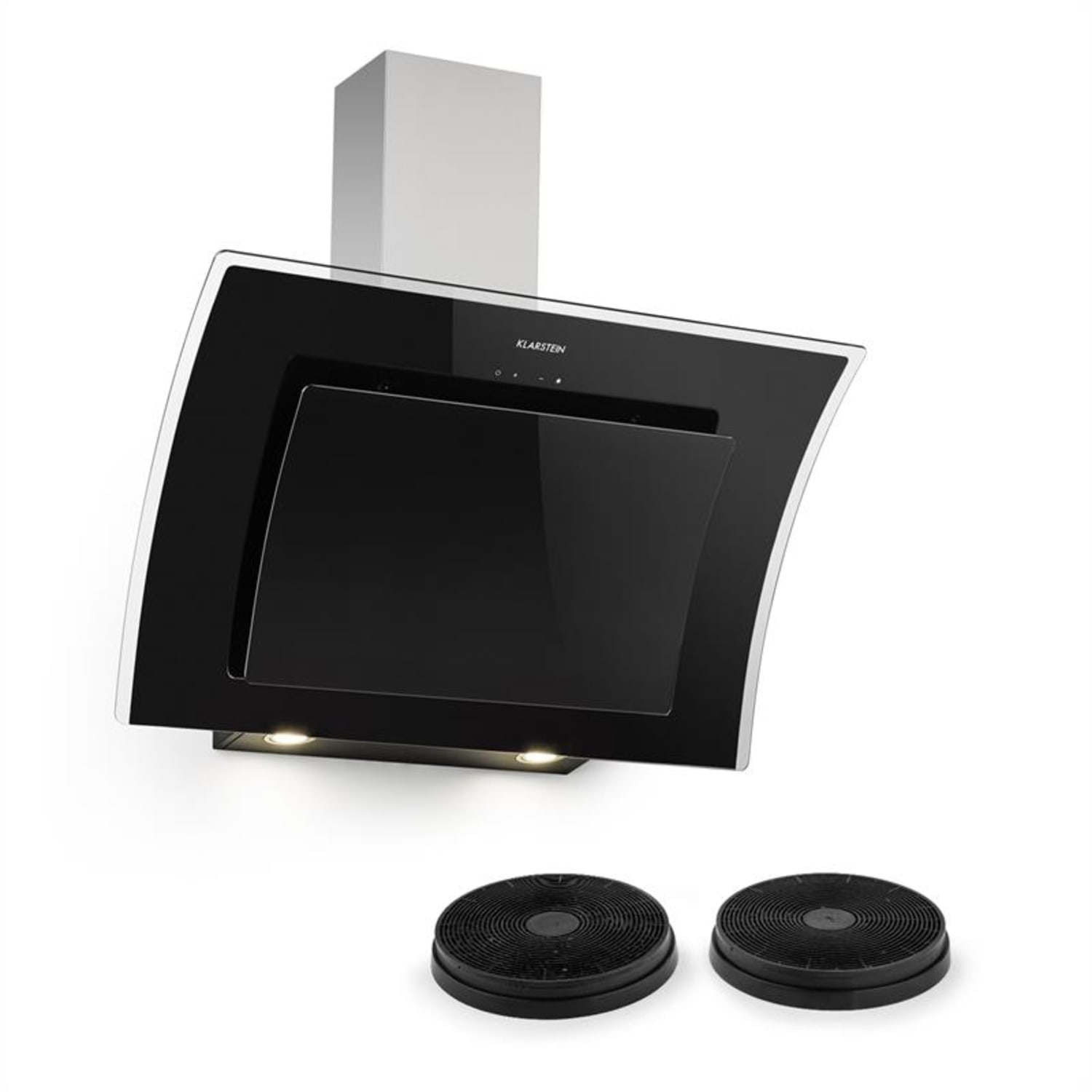 Sabia 90 Campana extractora 90 cm Incluye 2 filtros de carbón activado negra
