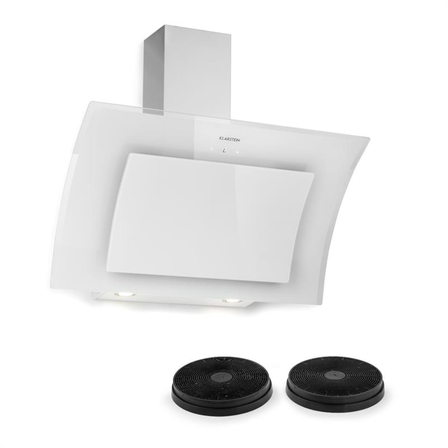 Sabia 90 Dunstabzugshaube | 90cm | 600 m³/h | Energieeffizienzklasse A | inklusive 2 x Aktivkohlefilter